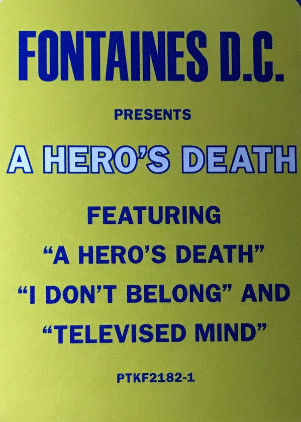A Hero's Death (VINYL) | Mint (M) Mint (M)
