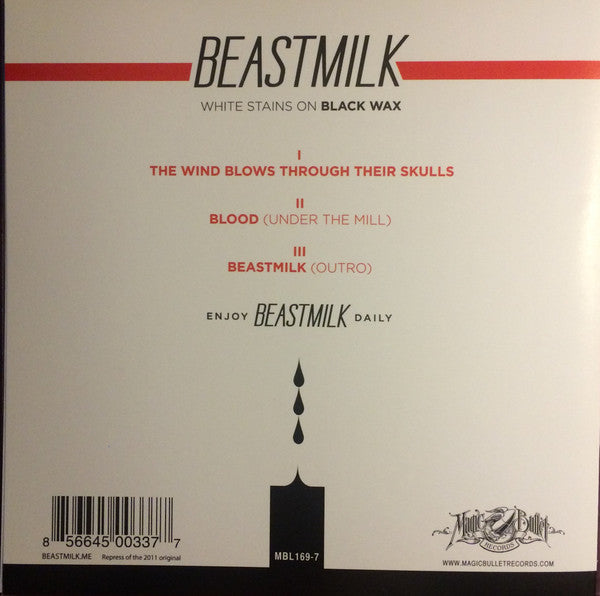 White Stains On Black Wax (VINYL 7") | Mint (M) Mint (M)