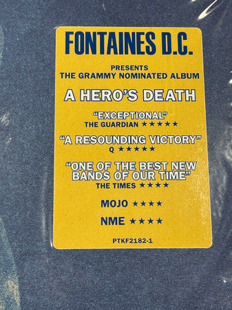 A Hero's Death (VINYL) | Mint (M) Mint (M)