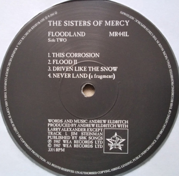 The Sisters Of Mercy - Floodland (COLOR VINYL) | Mint (M) Mint (M)