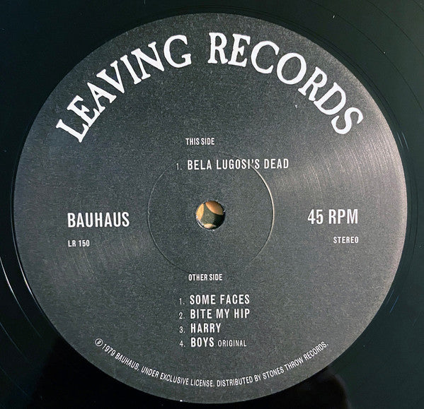 Bauhaus - Bela Lugosi's Dead - The Bela Session | Mint (M) Mint (M)