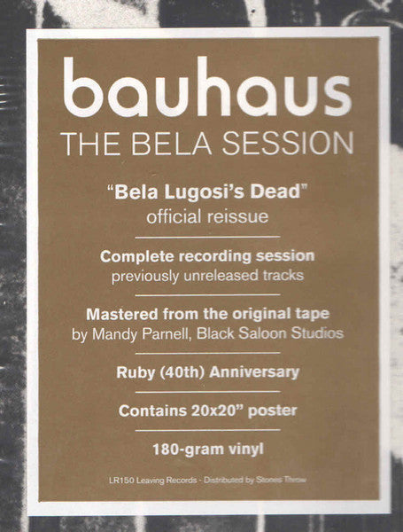 Bauhaus - Bela Lugosi's Dead - The Bela Session | Mint (M) Mint (M)
