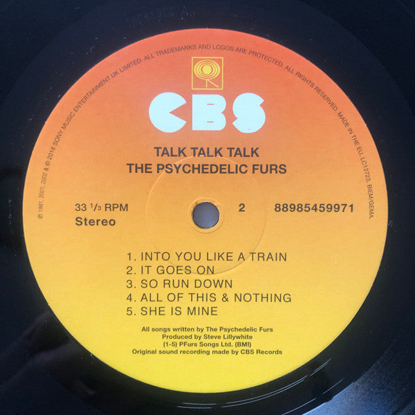 Talk Talk Talk (VINYL) | Mint (M) Mint (M)