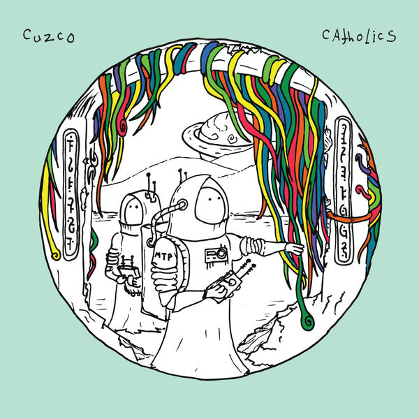 Cuzco / Catholics Split (7" VINYL) *TRANSPARENT BLUE WITH WHITE SPLATTER* | Mint (M) Mint (M)