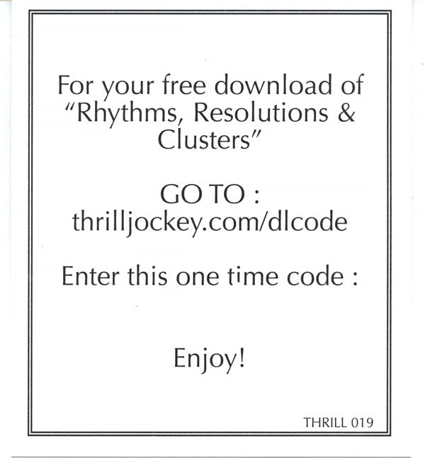 Rhythms, Resolutions & Clusters | Mint (M) Mint (M)