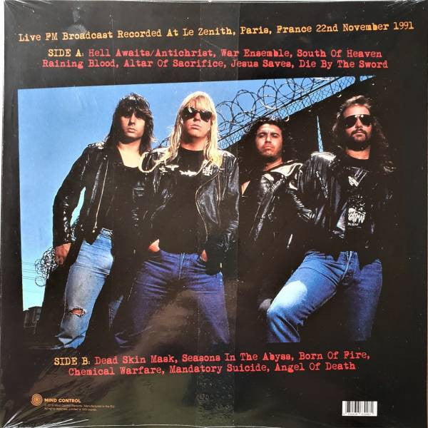 Slayer - Praying To Satan: Live FM Broadcast Recorded At Le Zenith, Paris, France 22nd November 1991 | Mint (M) Mint (M)