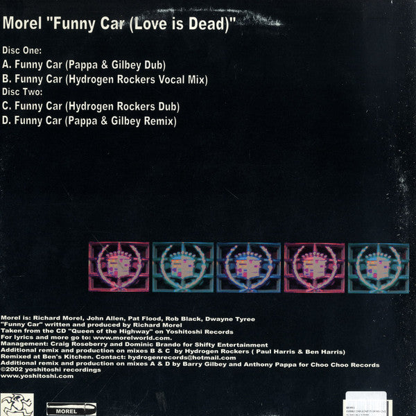 Morel - Funny Car (Love Is Dead) | Excellent (EX) Very Good Plus (VG+)