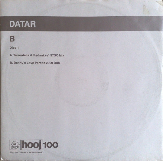 DATAR - B (Disc 1) | Excellent (EX) Excellent (EX)