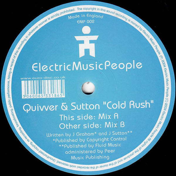 Quivver - Cold Rush | Very Good Plus (VG+) Near Mint (NM)