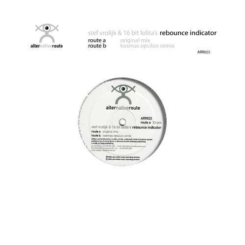 Stef Vrolijk & 16 Bit Lolita's - Rebounce Indicator | Very Good Plus (VG+) Generic