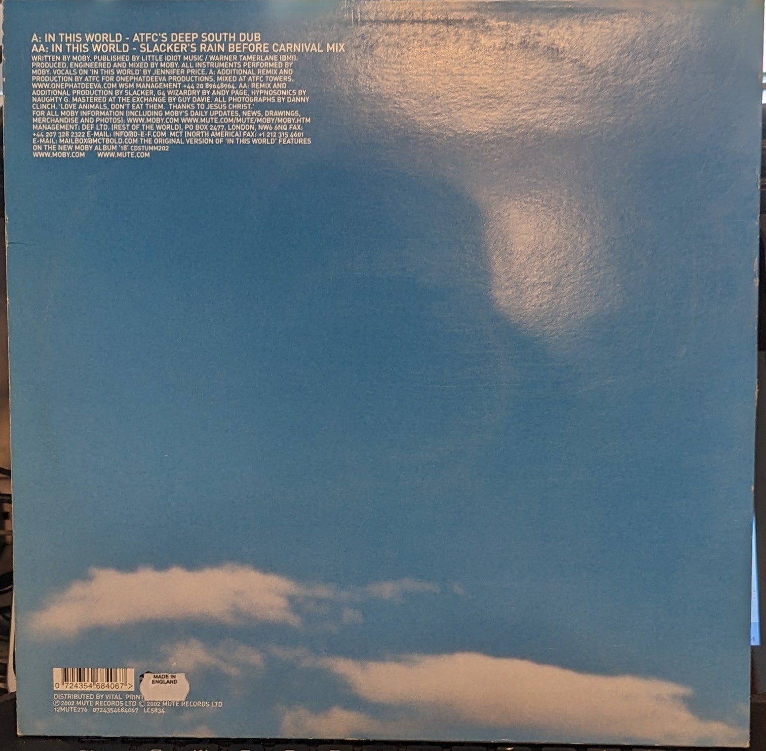 In This World | Near Mint (NM) Very Good (VG)