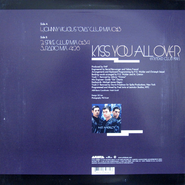 No Mercy - Kiss You All Over (Extended Club Mixes) | Near Mint (NM) Excellent (EX)
