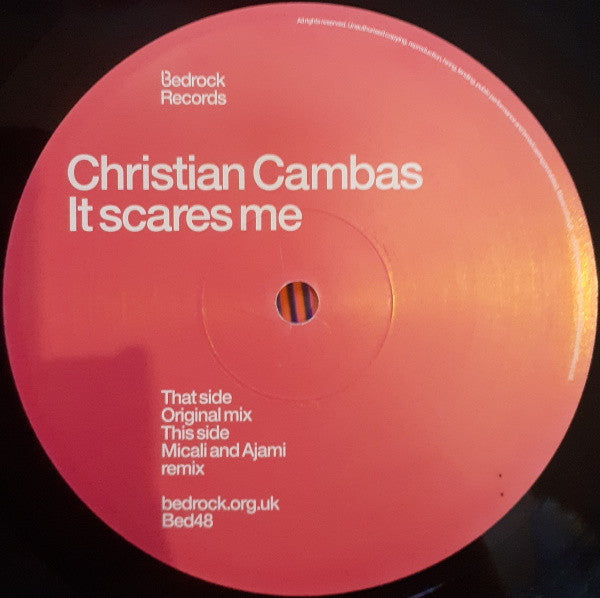 Christian Cambas - It Scares Me | Very Good Plus (VG+) Near Mint (NM)