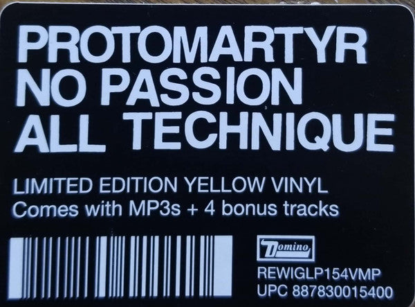 No Passion All Technique | Mint (M) Mint (M)