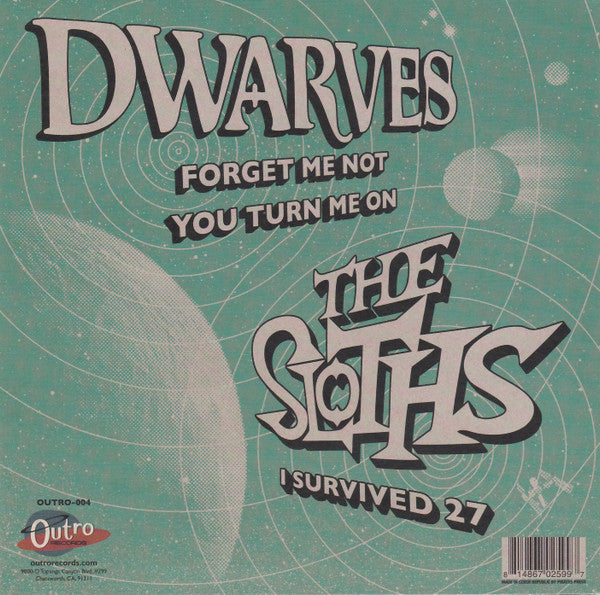 Dwarves Meet The Sloths (7" BLUE VINYL) | Mint (M) Mint (M)