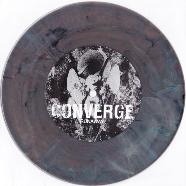 Converge / Dropdead (7" COLOR BONG' VINYL) *ORANGE/GREY* | Mint (M) Mint (M)