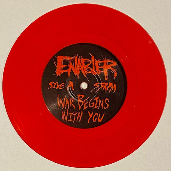 War Begins With You (7"VINYL) *TRANSPARENT RED / #4/50* | Mint (M) Mint (M)