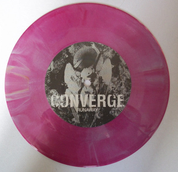 Converge / Dropdead (7" COLOR BONG' VINYL) *ORANGE/BLUE* | Mint (M) Mint (M)
