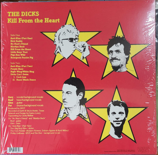 Kill From The Heart (TRANSPARENT RED VINYL) | Mint (M) Mint (M)