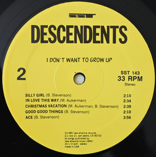 I Don't Want To Grow Up (VINYL) | Mint (M) Mint (M)