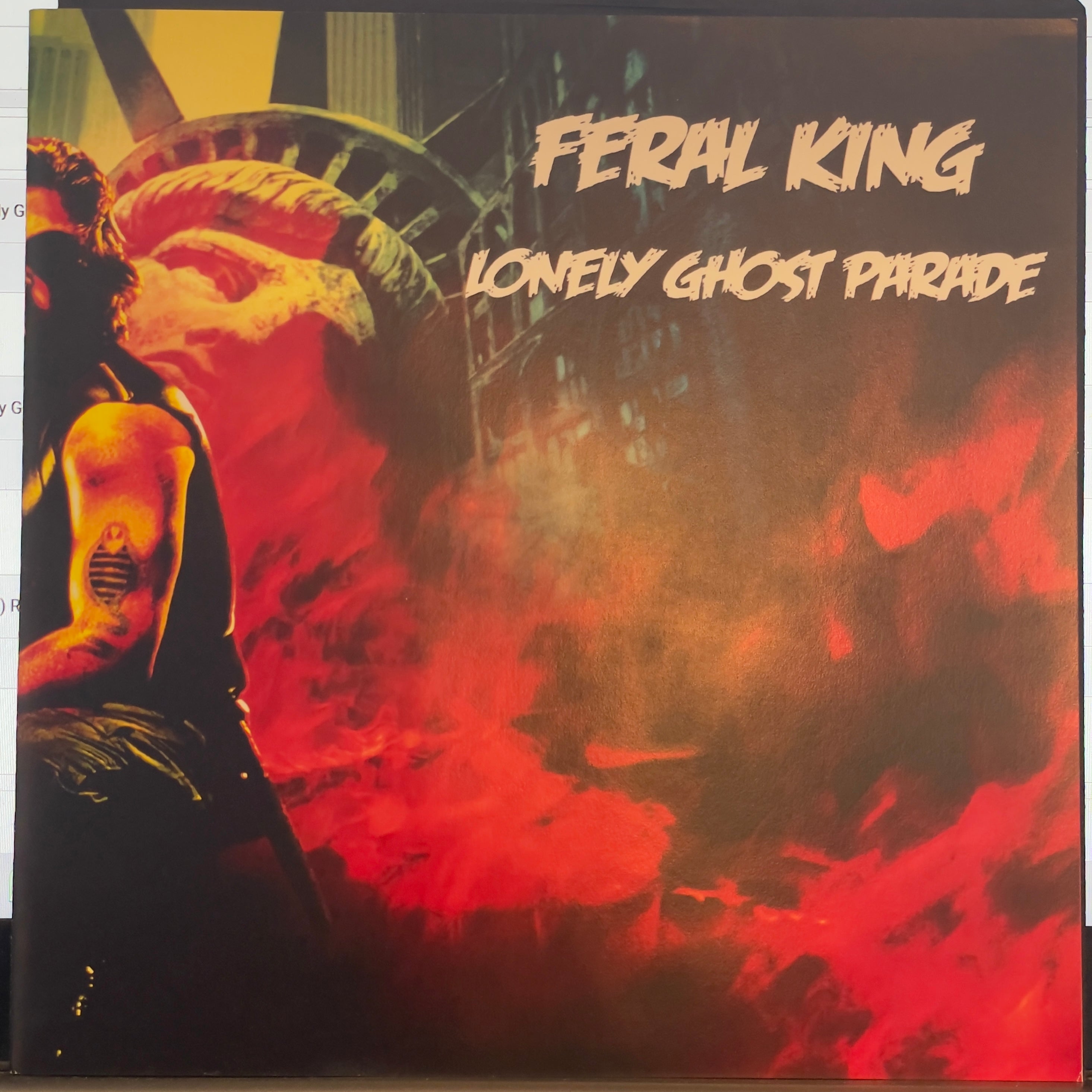 Feral King / Lonely Ghost Parade *LIMITED TO 20 ALTERNATE RELEASE COVER* (VINYL 7") | Mint (M) Mint (M)