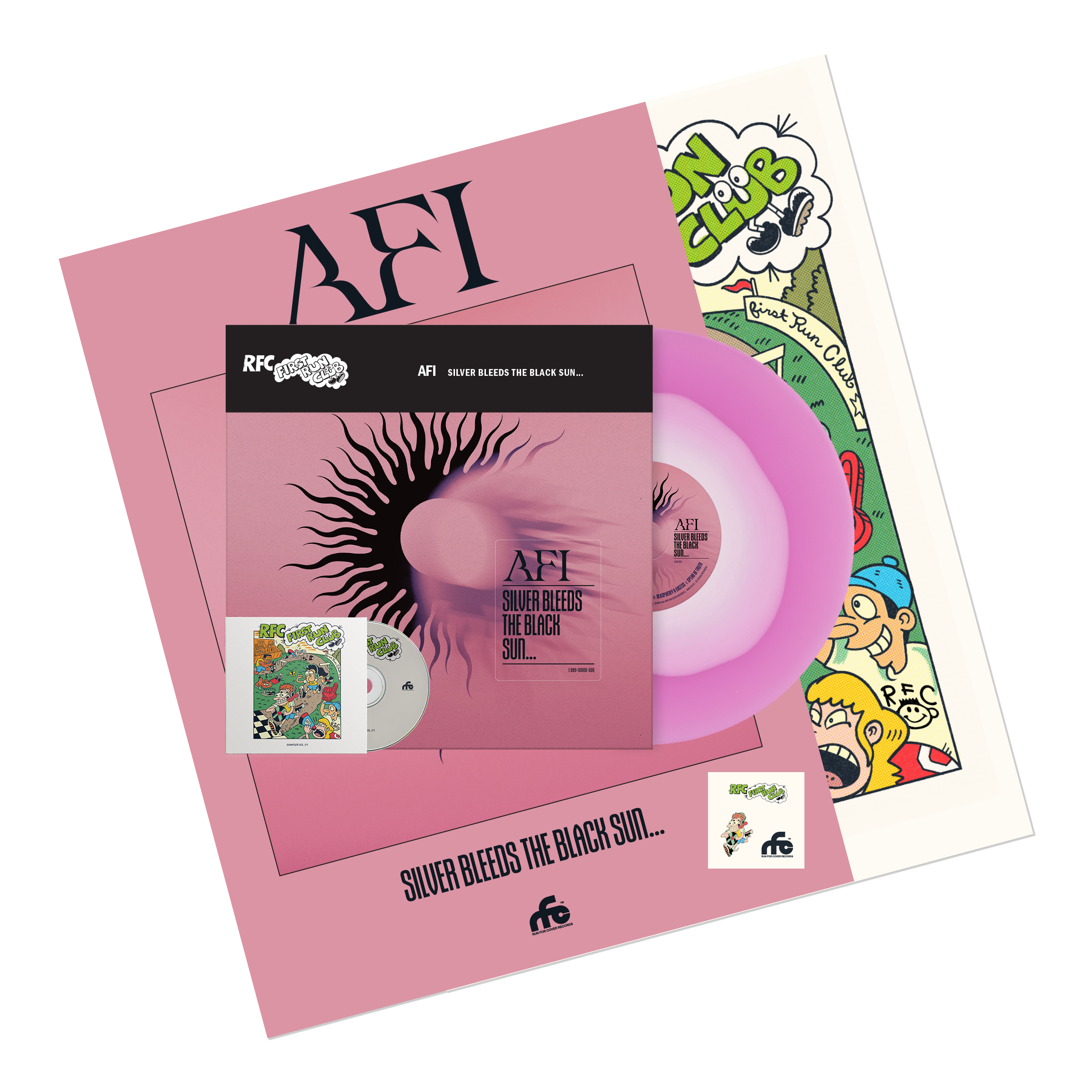 Silver Bleeds the Black Sun... (WHITE, VIOLET VINYL) | Mint (M) Mint (M)