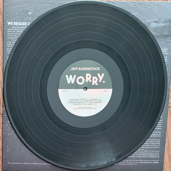 Worry. (VINYL) | Mint (M) Mint (M)