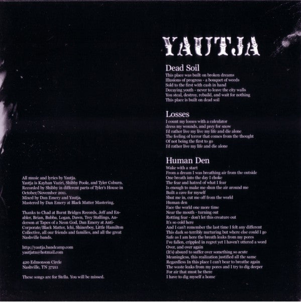 Enabler / Yautja (VINYL 7") | Mint (M) Mint (M)