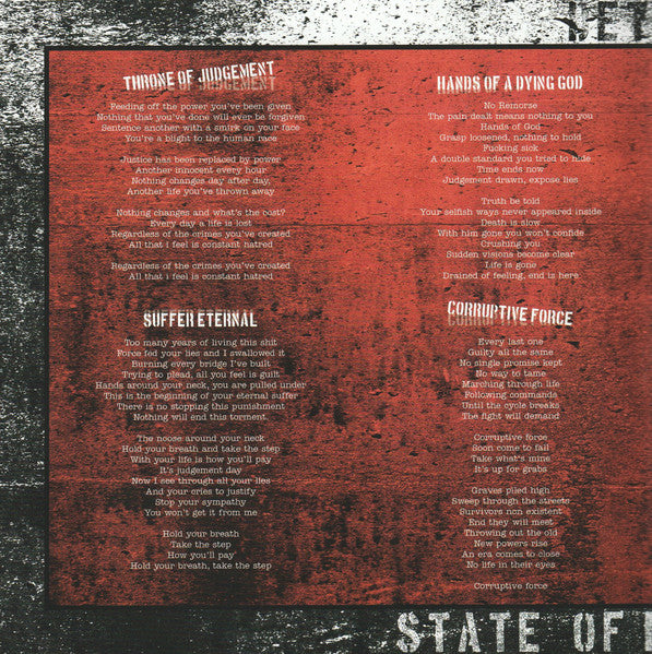 State Of Emergency (7" VINYL) | Mint (M) Mint (M)