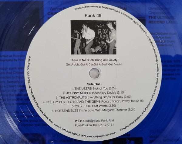 Punk 45: There Is No Such Thing As Society | Mint (M) Mint (M)