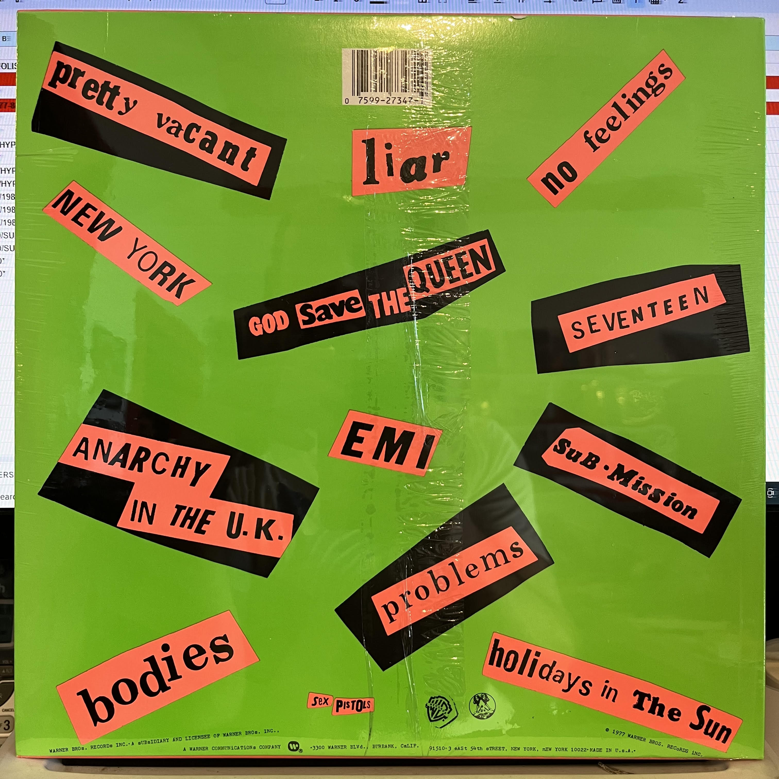 Never Mind The Bollocks Here's The Sex Pistols *SEALED* | Mint (M) Mint (M)