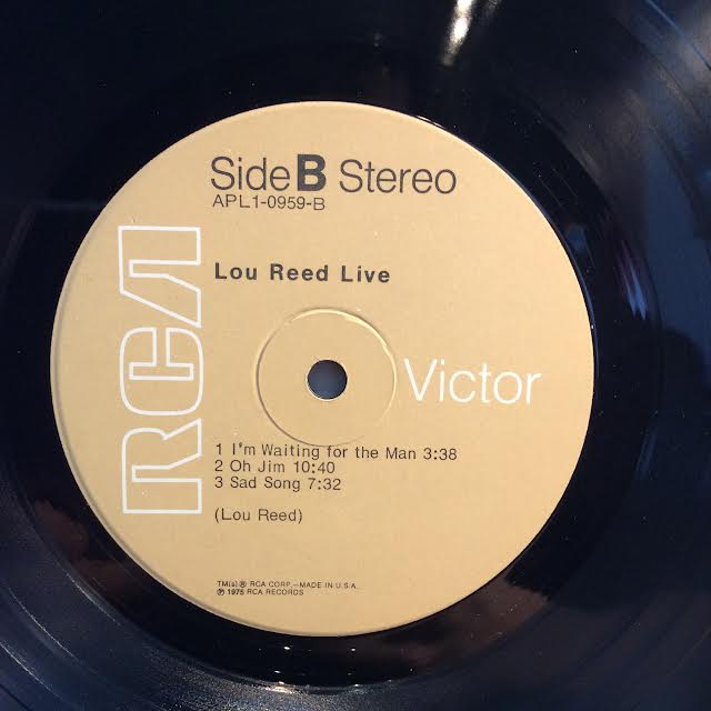 Lou Reed - Lou Reed Live (VINYL) | Excellent (EX) Excellent (EX)