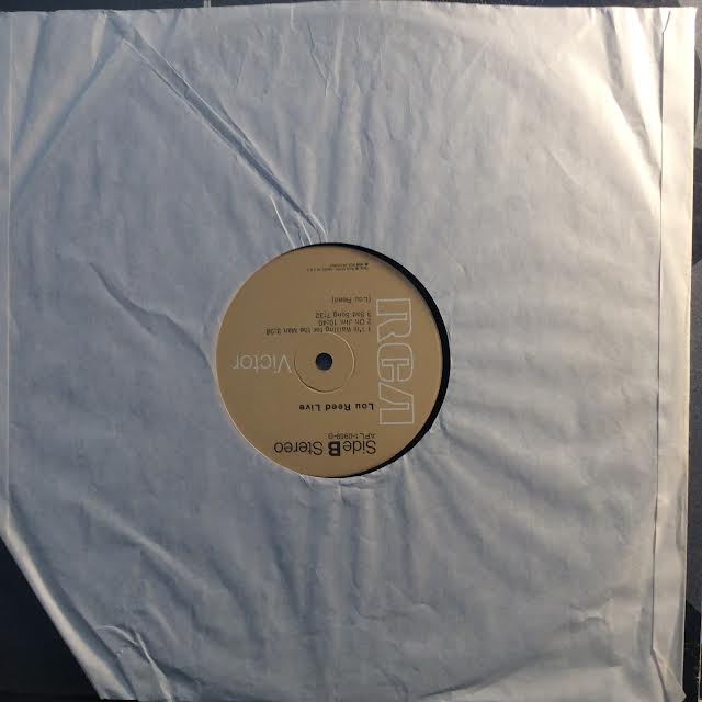 Lou Reed - Lou Reed Live (VINYL) | Excellent (EX) Excellent (EX)