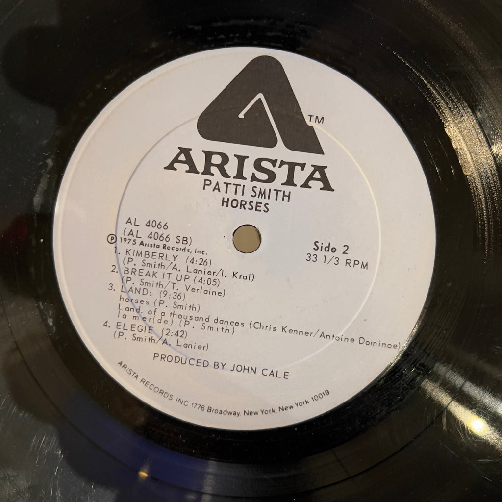 Patti Smith - Horses *PRESSWELL PRC* | Good Plus (G+) Very Good (VG)