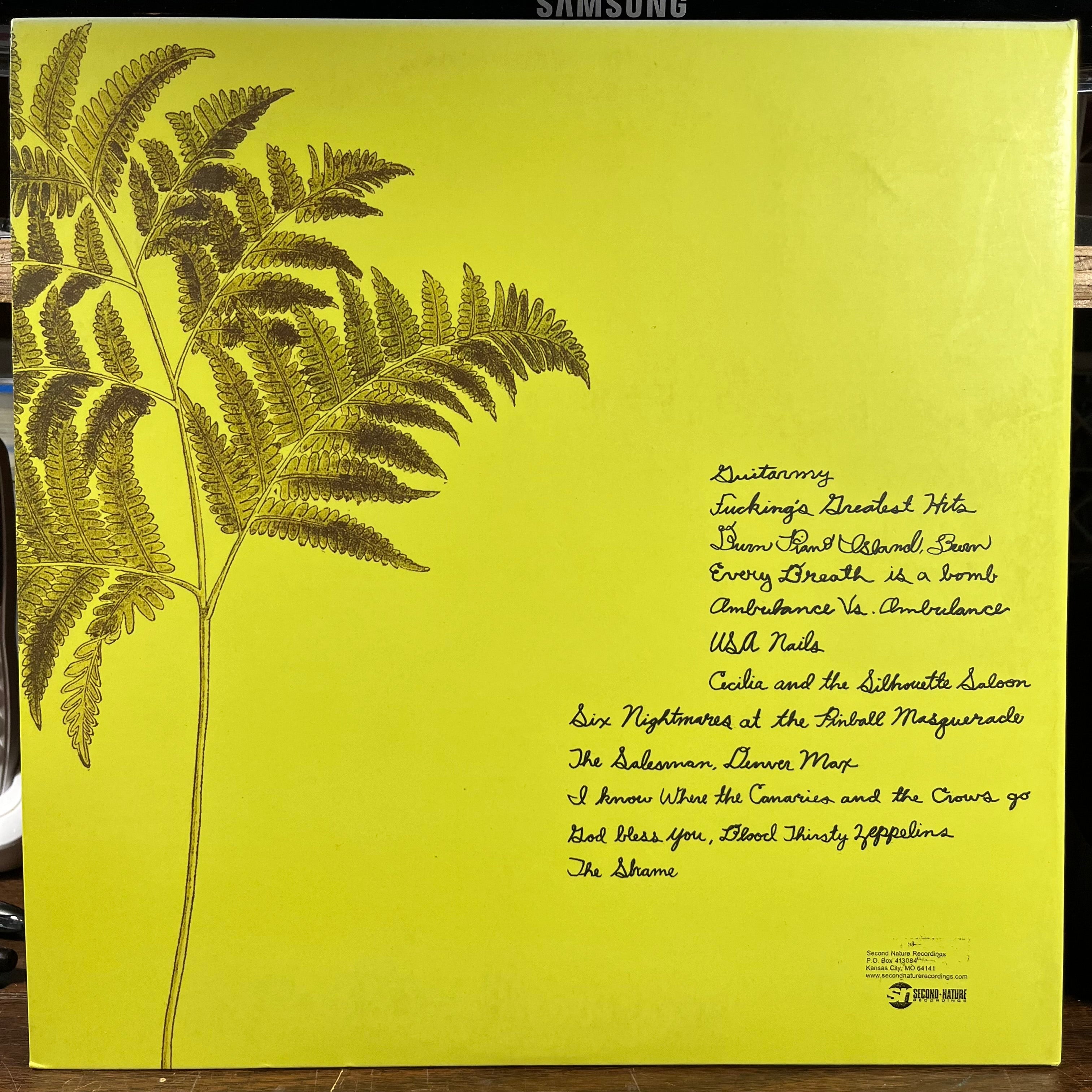 The Blood Brothers - ...Burn, Piano Island, Burn (GREY VINYL) | Near Mint (NM or M-)