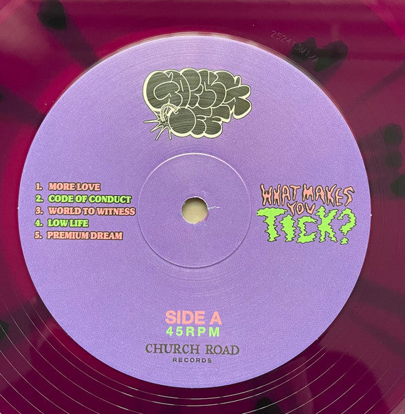 What Makes You Tick? (PURPLE W BLACK SPLATTER VINYL) | Near Mint (NM or M-) Mint (M)