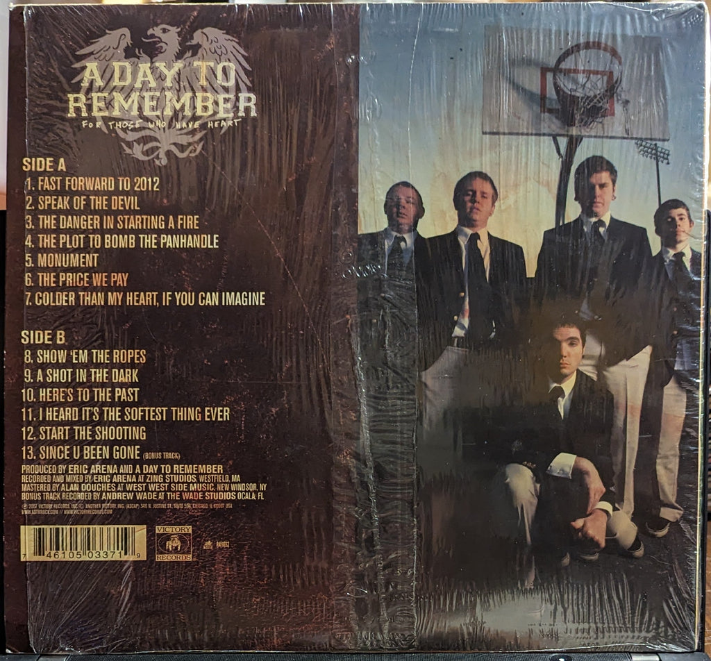 A Day To Remember - For Those Who Have Heart *CLEAR RED* | Near Mint (NM) Near Mint (NM)