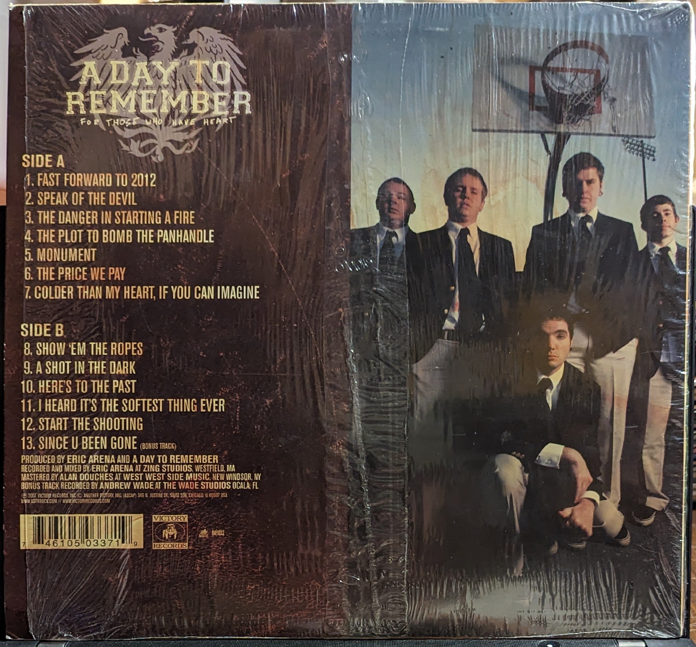 A Day To Remember - For Those Who Have Heart *CLEAR RED* | Near Mint (NM) Near Mint (NM)