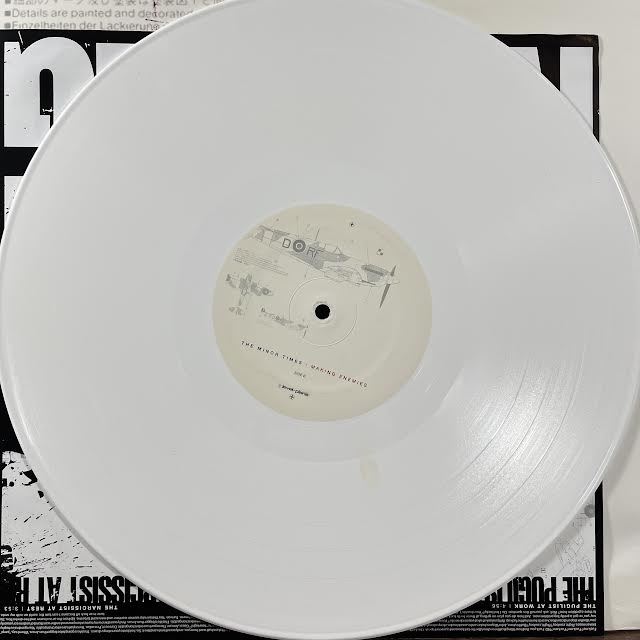The Minor Times - Making Enemies (WHITE VINYL) | Near Mint (NM or M-) Excellent (EX)