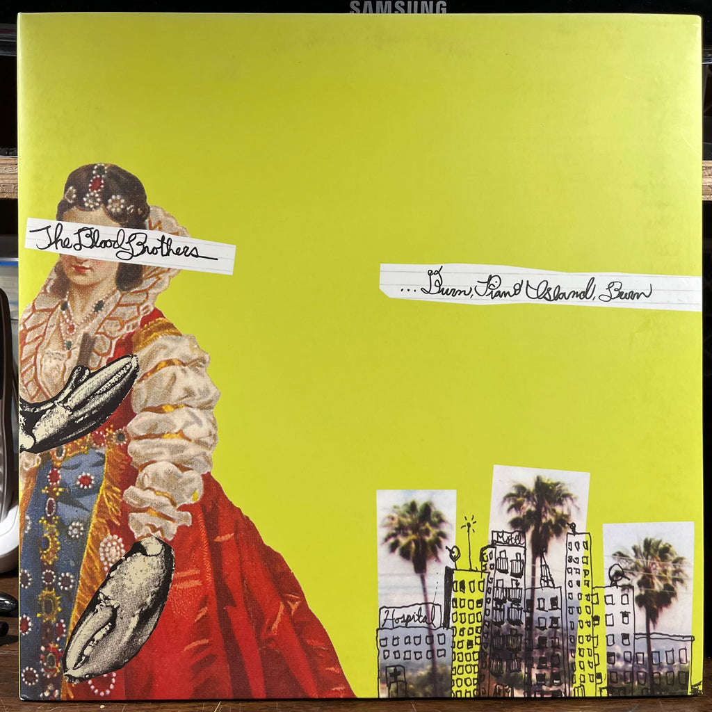 The Blood Brothers - ...Burn, Piano Island, Burn (GREY VINYL) | Near Mint (NM or M-)