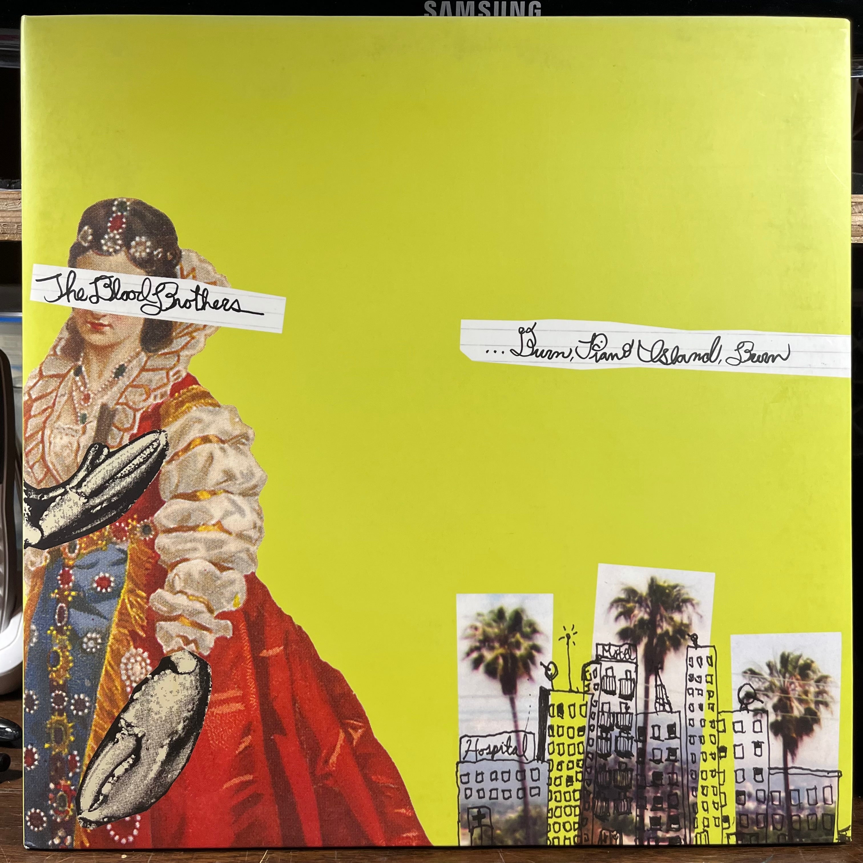 The Blood Brothers - ...Burn, Piano Island, Burn (GREY VINYL) | Near Mint (NM or M-)