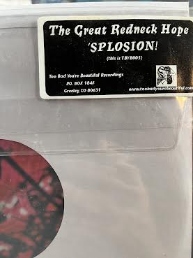 The Great Redneck Hope - 'Splosion!! (PICTURE DISC VINYL) | Near Mint (NM or M-)