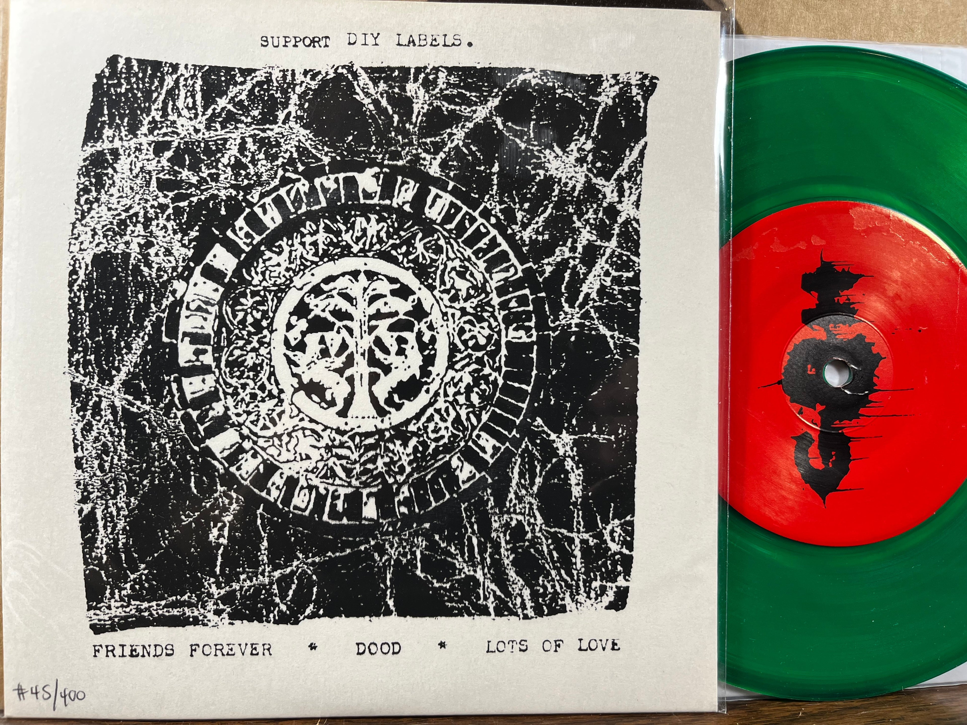 The Great Redneck Hope - The Great Redneck Hope / Bleeding Kansas (7" GREEN VINYL) | Near Mint (NM or M-)