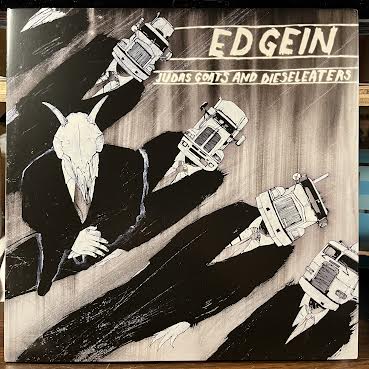 Ed Gein - Judas Goats & Dieseleaters (CLEAR/RED SPLATTER VINYL) | Near Mint (NM or M-) Mint (M)