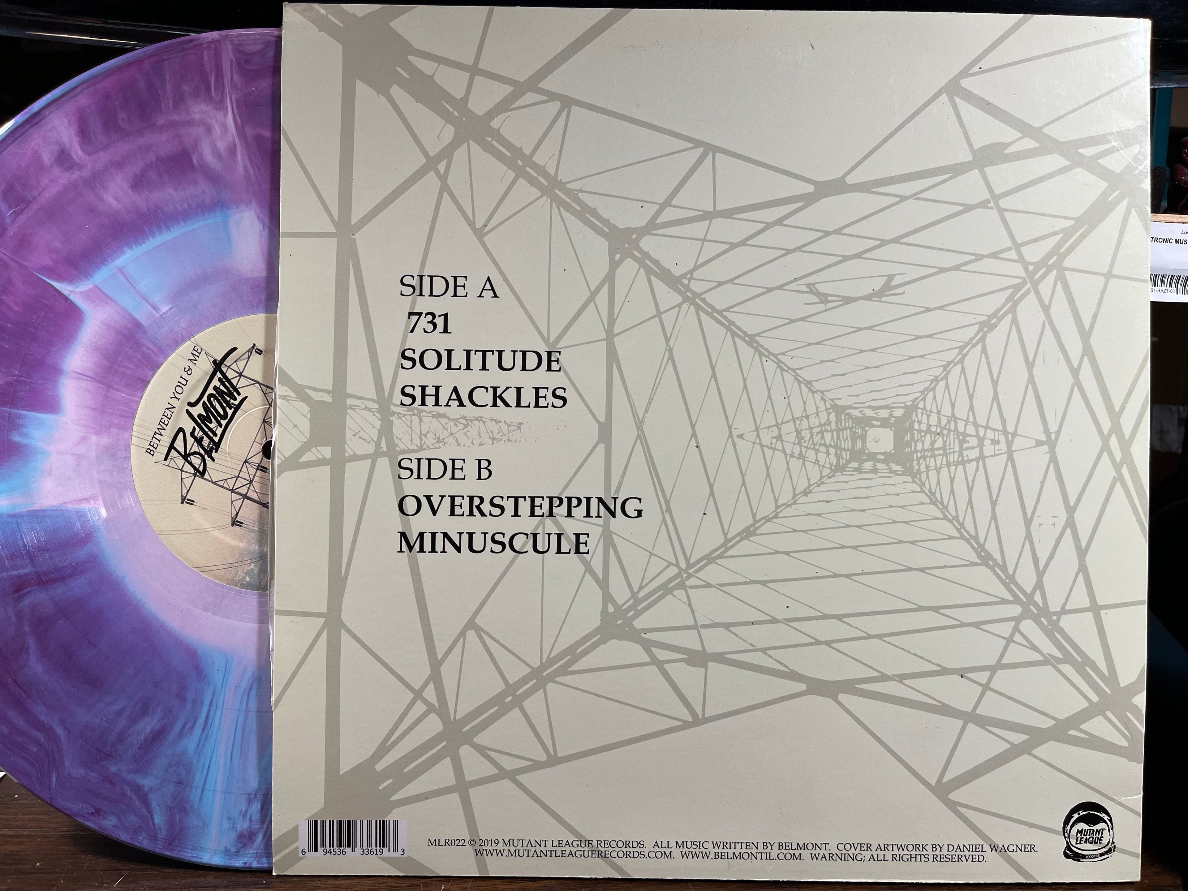 Belmont (3) - Between You & Me (COLOR VINYL) | Near Mint (NM or M-)