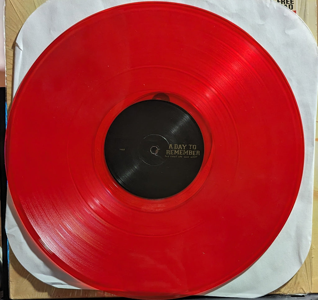 A Day To Remember - For Those Who Have Heart *CLEAR RED* | Near Mint (NM) Near Mint (NM)