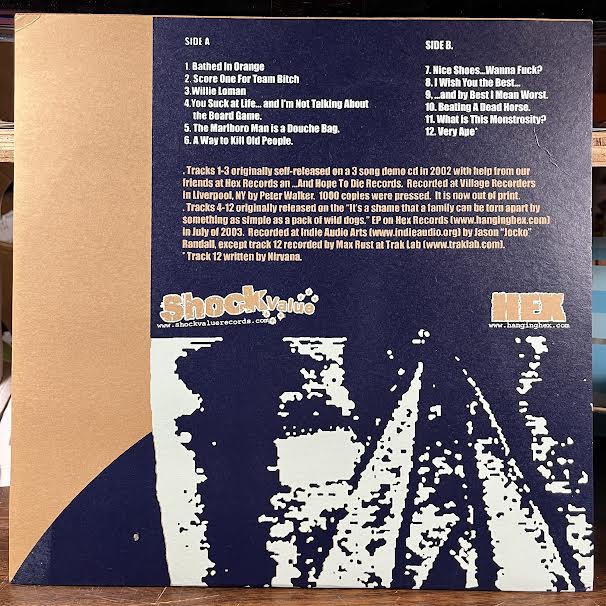 Ed Gein - It's A Shame... / 3 Song Demo (PINK VINYL) | Near Mint (NM or M-)