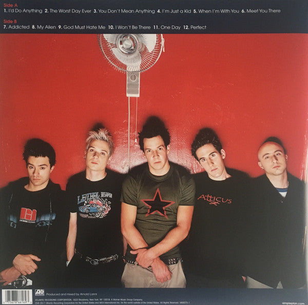 Simple Plan - No Pads, No Helmets...Just Balls (RED VINYL) |