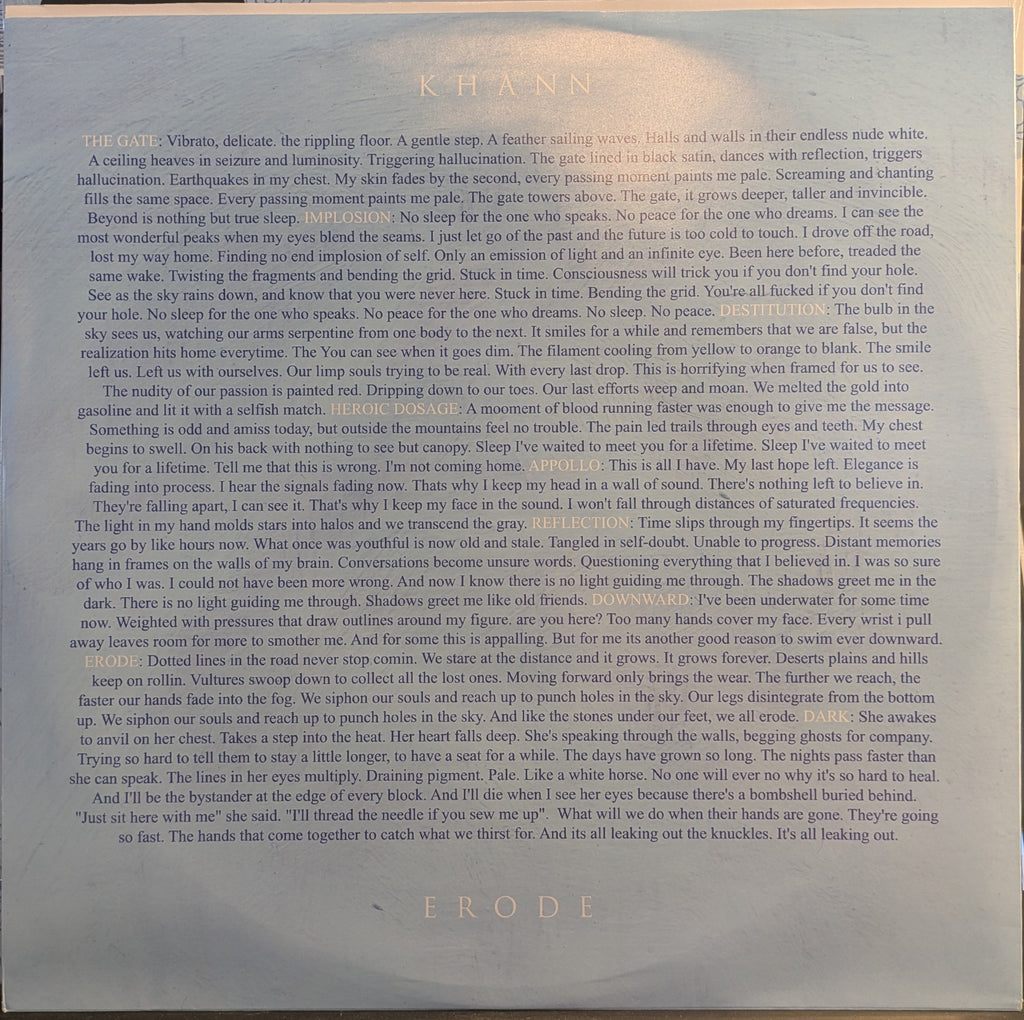 Erode (BLUE MARBLED VINYL) | Near Mint (NM or M-)