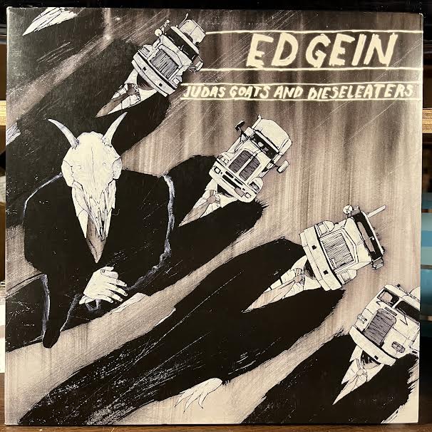 Ed Gein - Judas Goats & Dieseleaters (GREY W/ BROWN SPLATTER VINYL) | Near Mint (NM or M-) Mint (M)